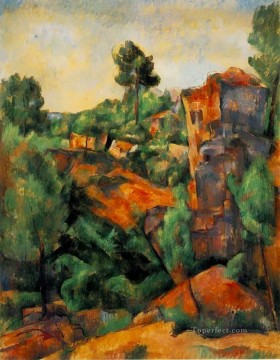  1898 Pintura - Cantera Bibemus 1898 Paul Cezanne